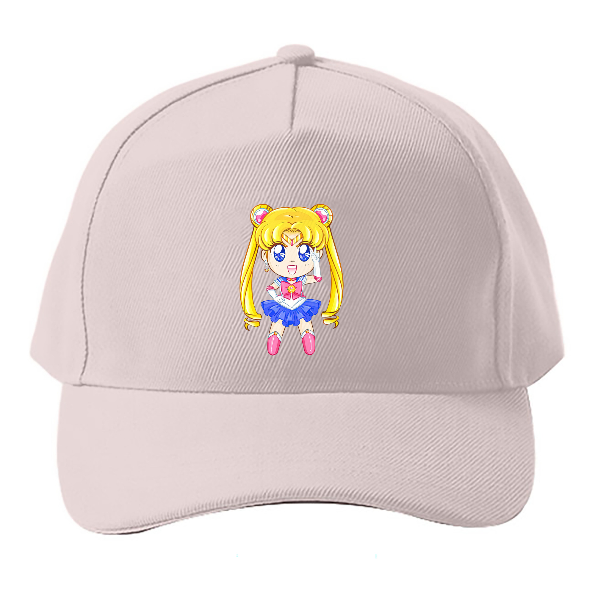 （画像用） 美少女戦士セーラームーン 月野 うさぎ つきの うさぎ Sailor Moon Tsukino Usagi ベースボールキャップ 綿100％ 男女兼用 帽子 スポーツ